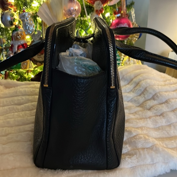 Kate Spade Southport Avenue Lydia EUC black pebbled leather satchel - Picture 5 of 15